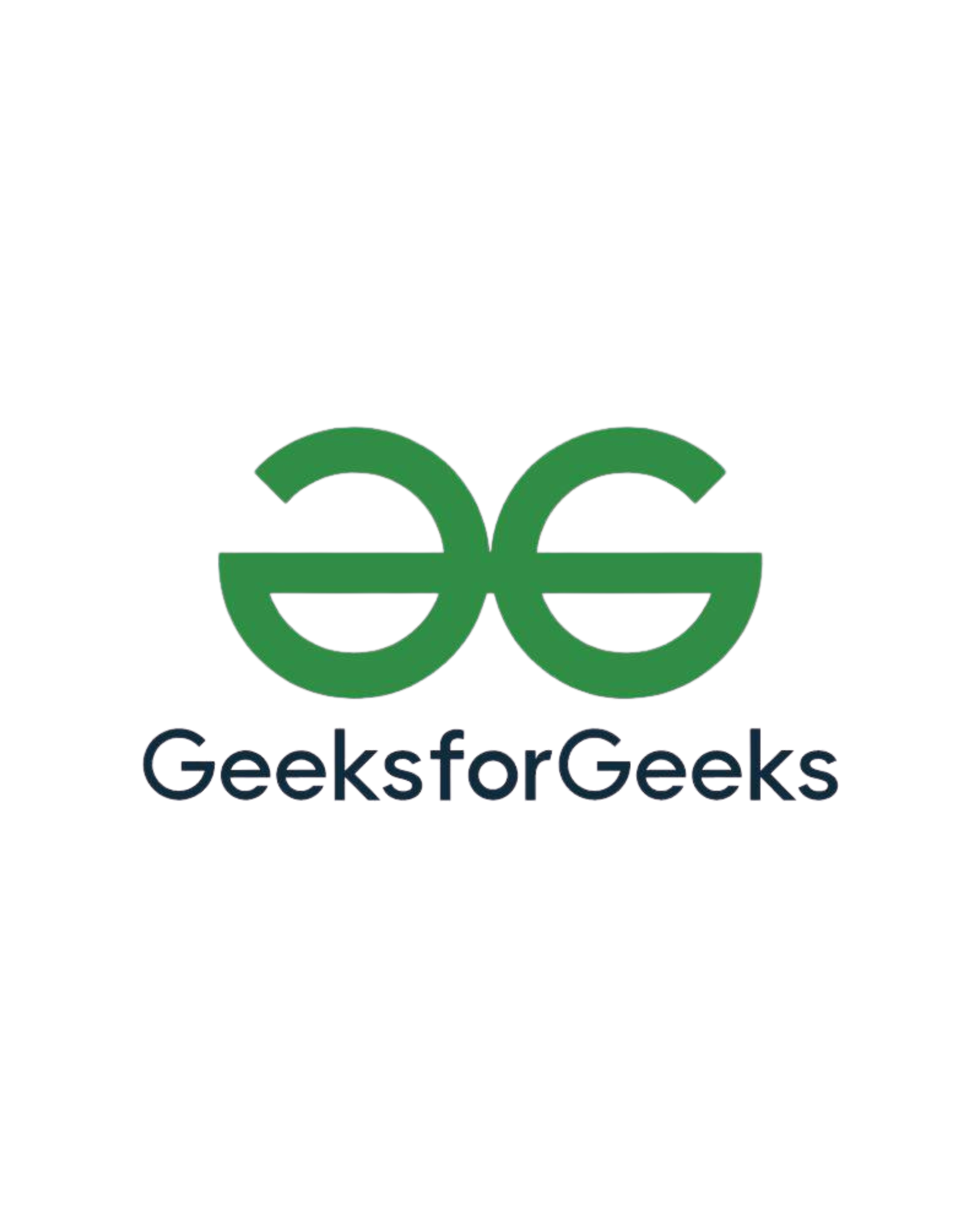 GeeksforGeeks certificate logo